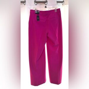 Express Magenta Straight-Leg Trousers